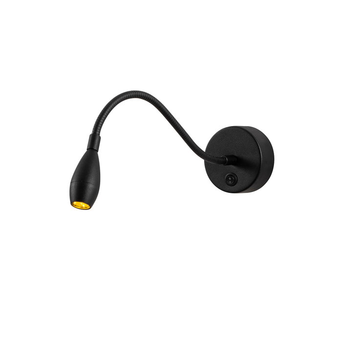 Opviq Reading - 3251 Lámpara de pared de metal negro con altura ajustable Opviq Reading - 3251 Lámpara de pared de metal negro con altura ajustable